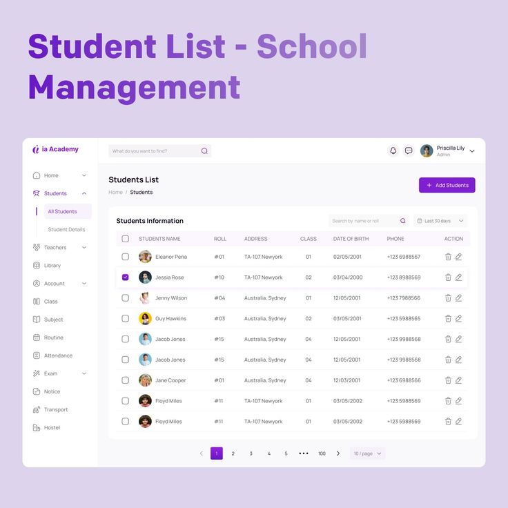 A School Management-system